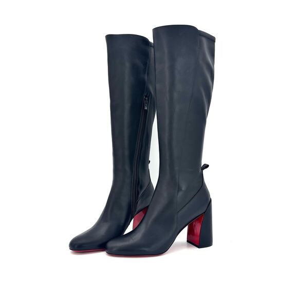 Christian Louboutin Shoes - NEW Christian Louboutin Jane Botta 85mm Calf Leather Knee High Boots 42